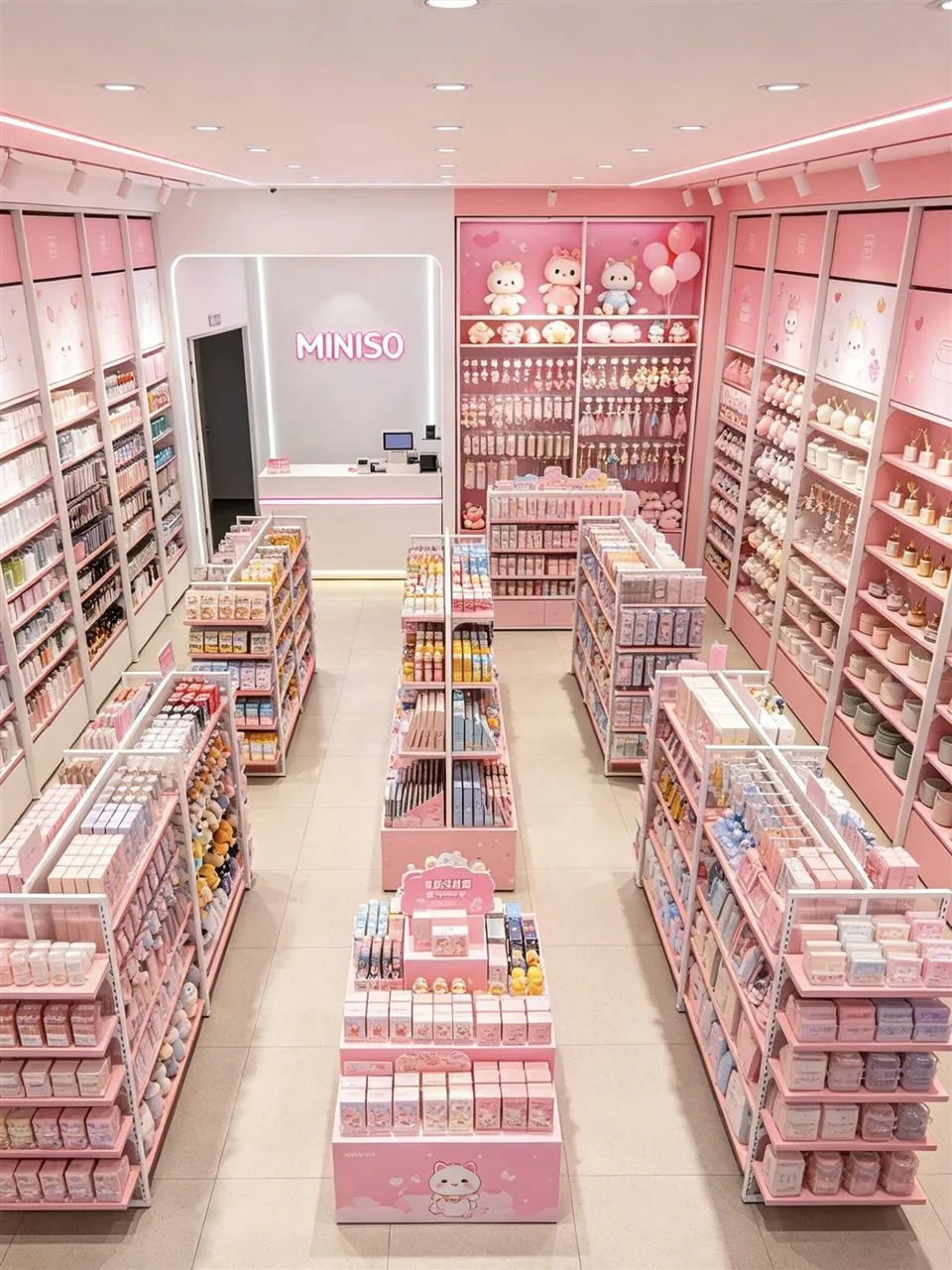 Pink Boutique Feature Display and Character Setting — reference view 4 of 6