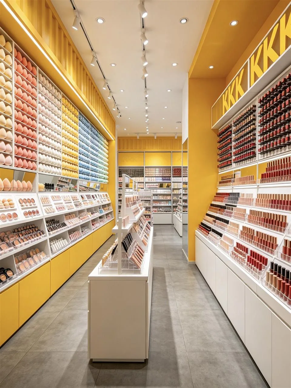 Yellow Lifestyle Store with Parallel Merchandise Aisles — reference view 5 of 6