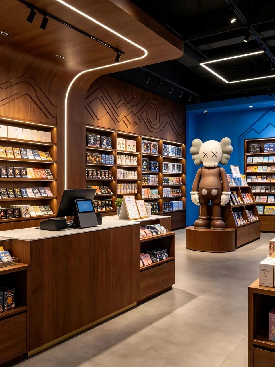 Creative Gift Store Fixture owner-supplied planning reference