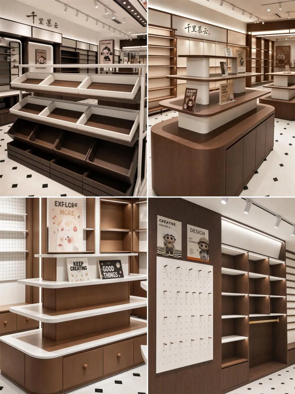 Creative Gift Store Fixture owner-supplied planning reference