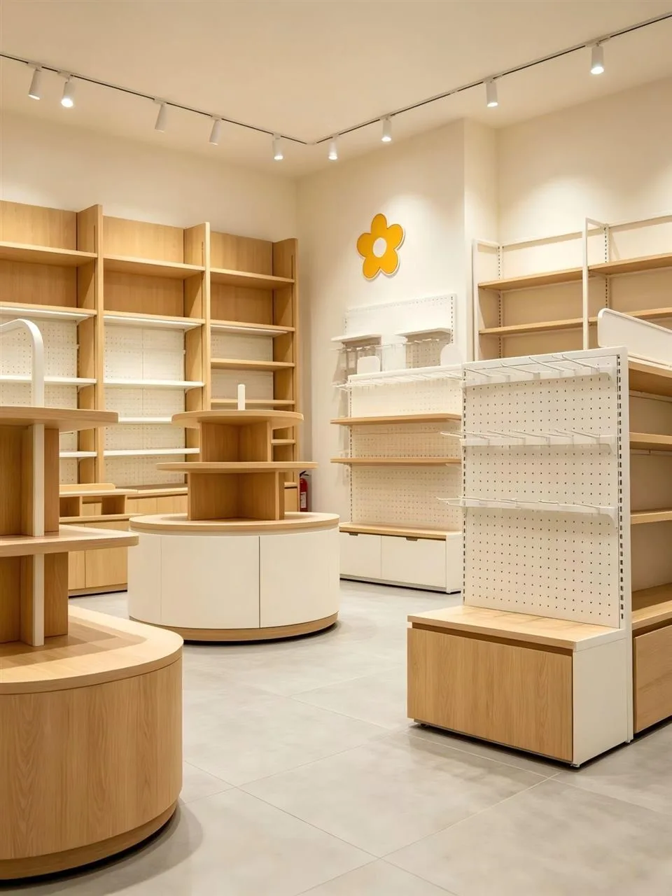 Retail Island Display owner-supplied planning reference