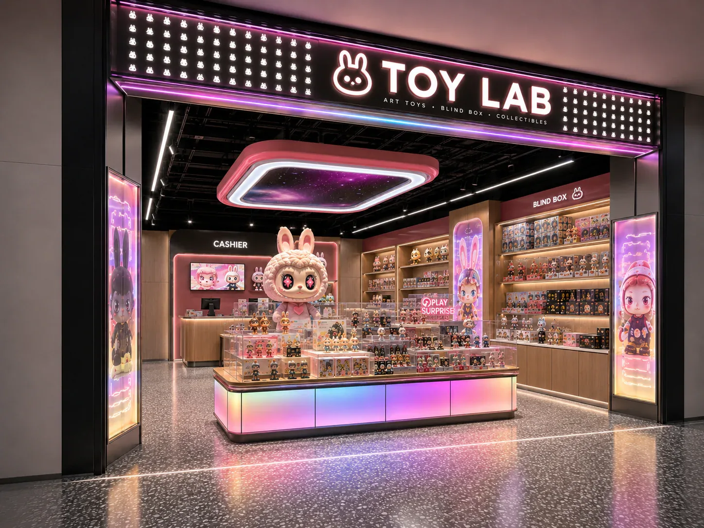 Complete-store planning retail environment
