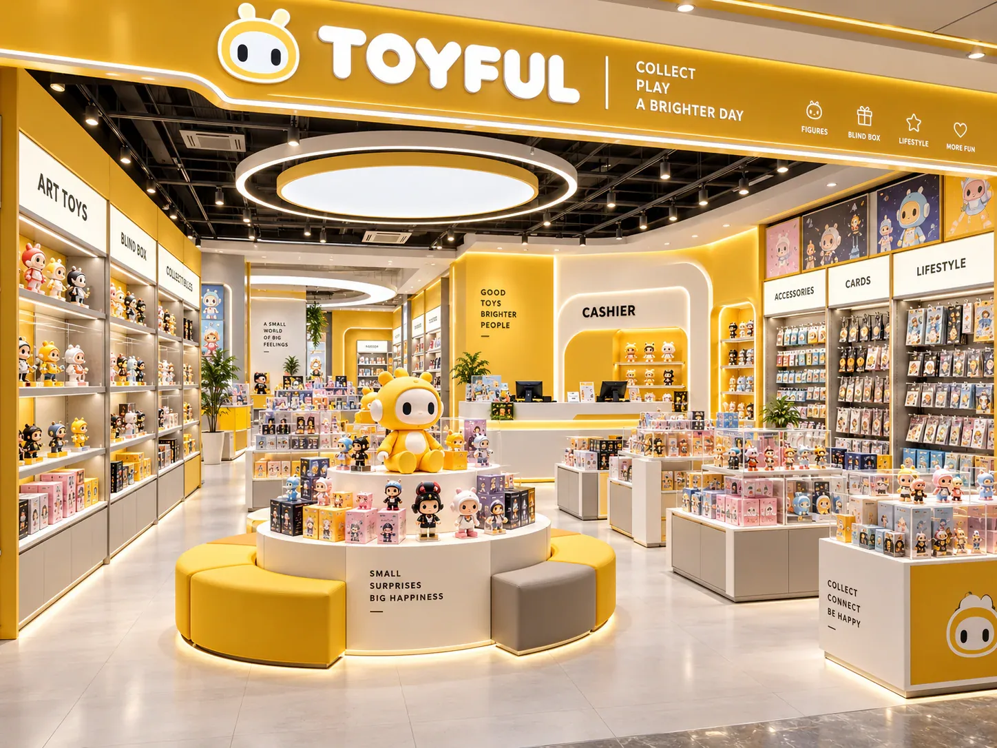 Collectible Store Shopfitting project reference