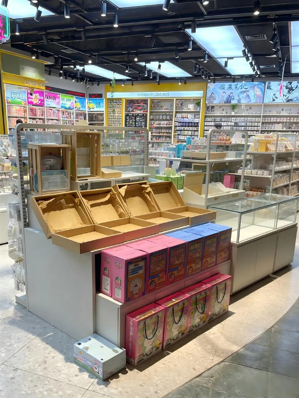 Tiered Plush Toy Island with Open Front Bins — reference view 7 of 13