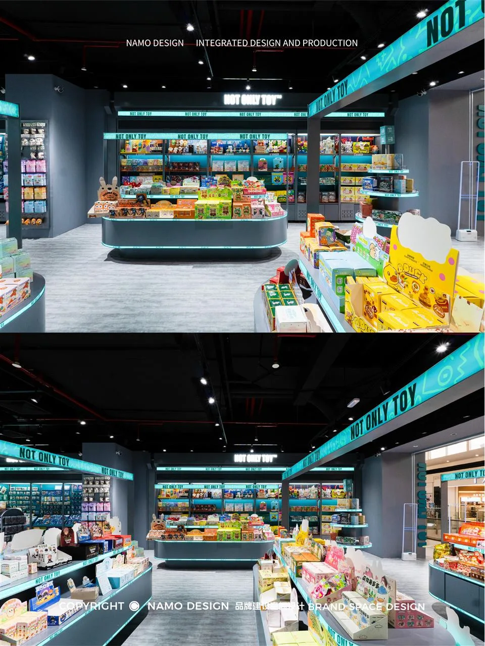 Cyan Toy Store Entrance Presentation Board — reference view 9 of 12