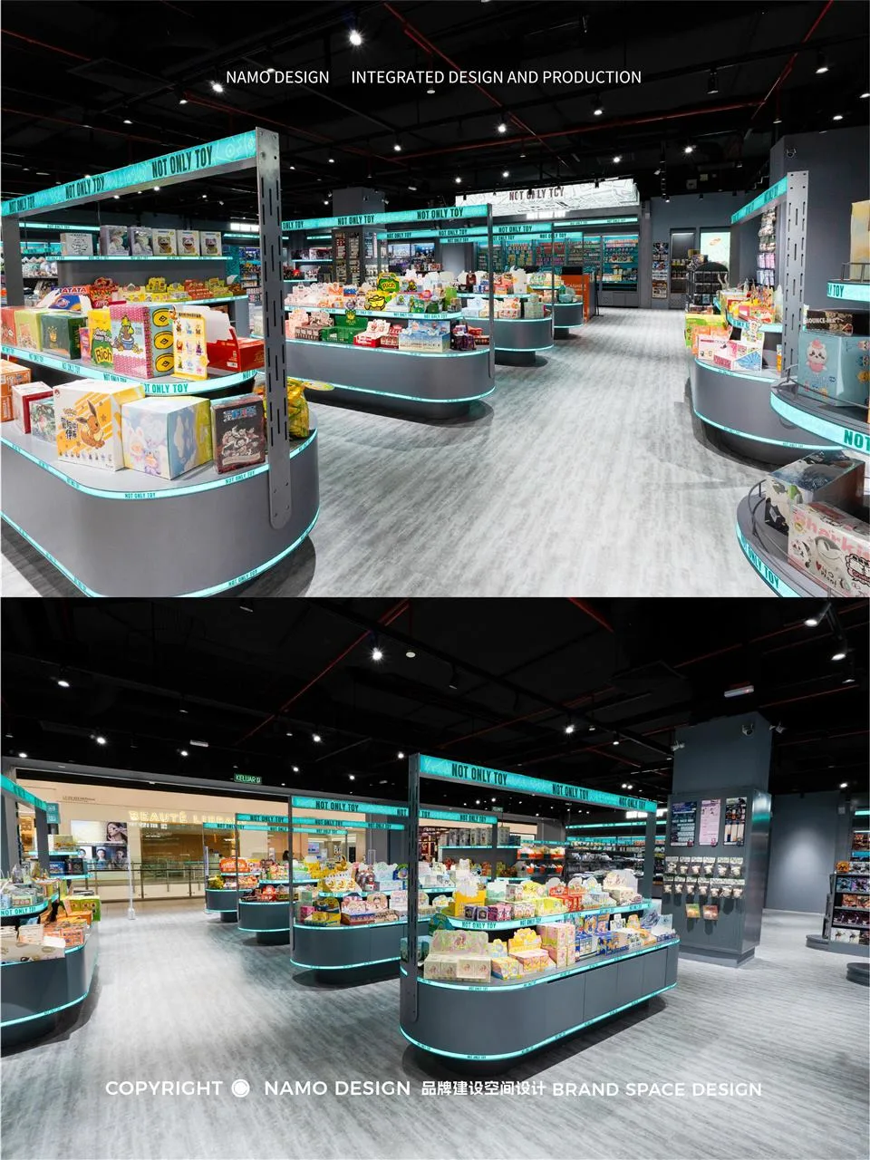 Cyan Toy Store Entrance Presentation Board — reference view 12 of 12