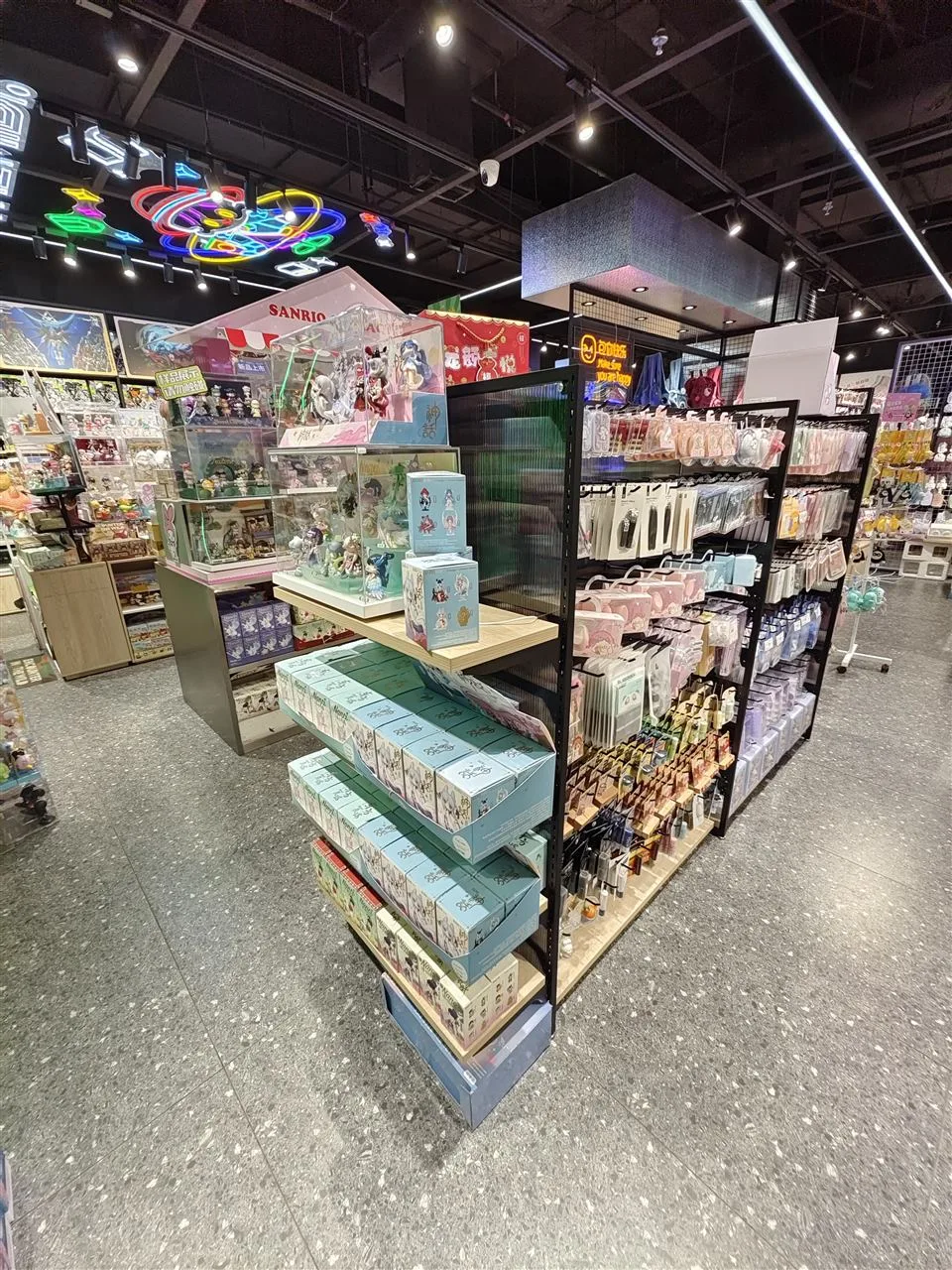 Neon Toy Store Multi-View Display Reference — reference view 9 of 10