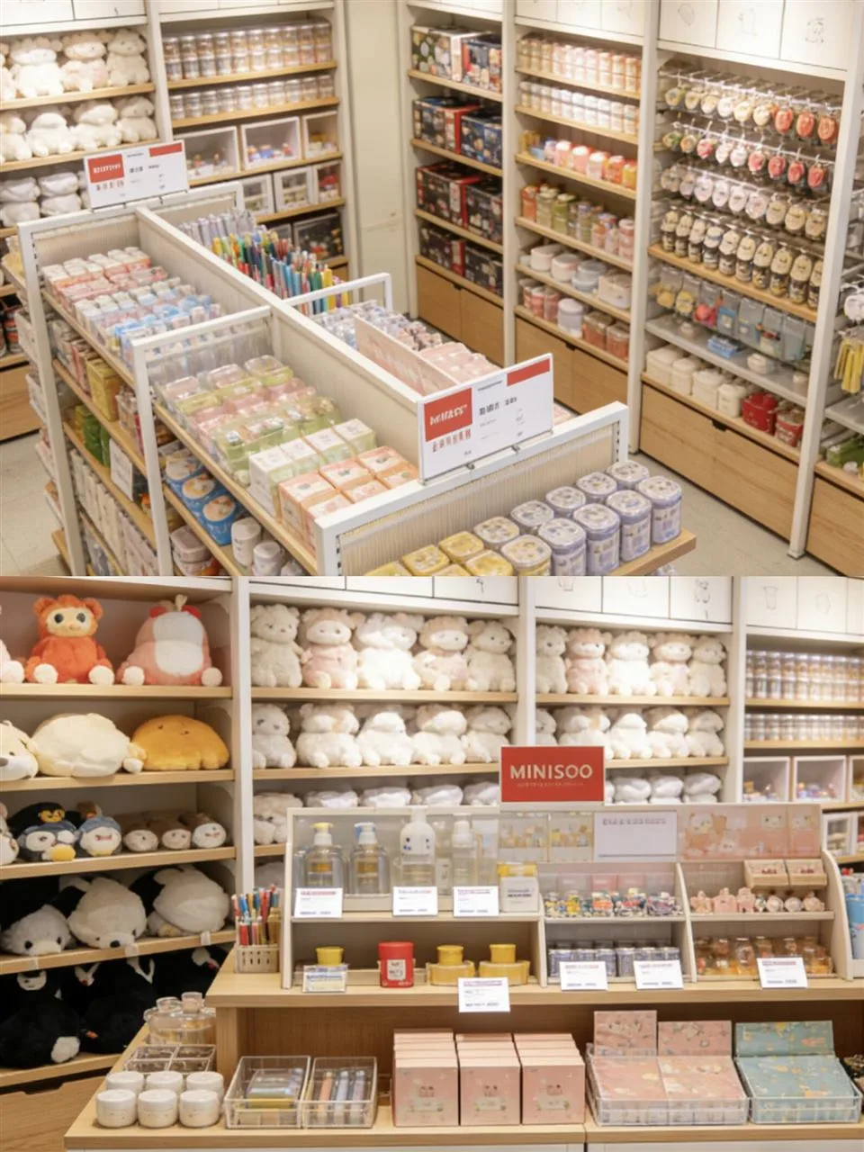 Compact Wood Retail Floor with Dense Island Layout — reference view 3 of 6