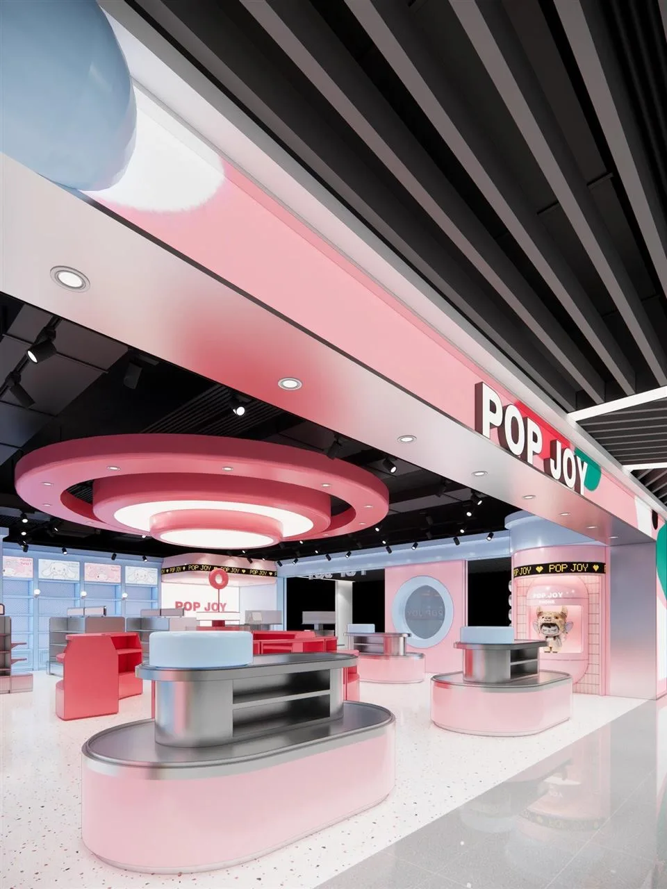 Pastel Toy Store Photo Feature with Small Seats — reference view 12 of 14