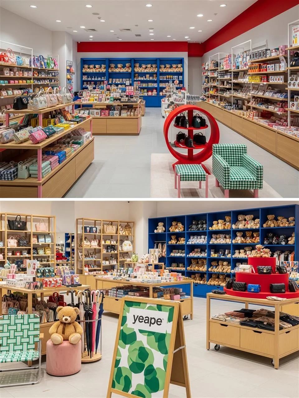 Colorful Round Retail Displays for Seasonal Collections — reference view 2 of 7