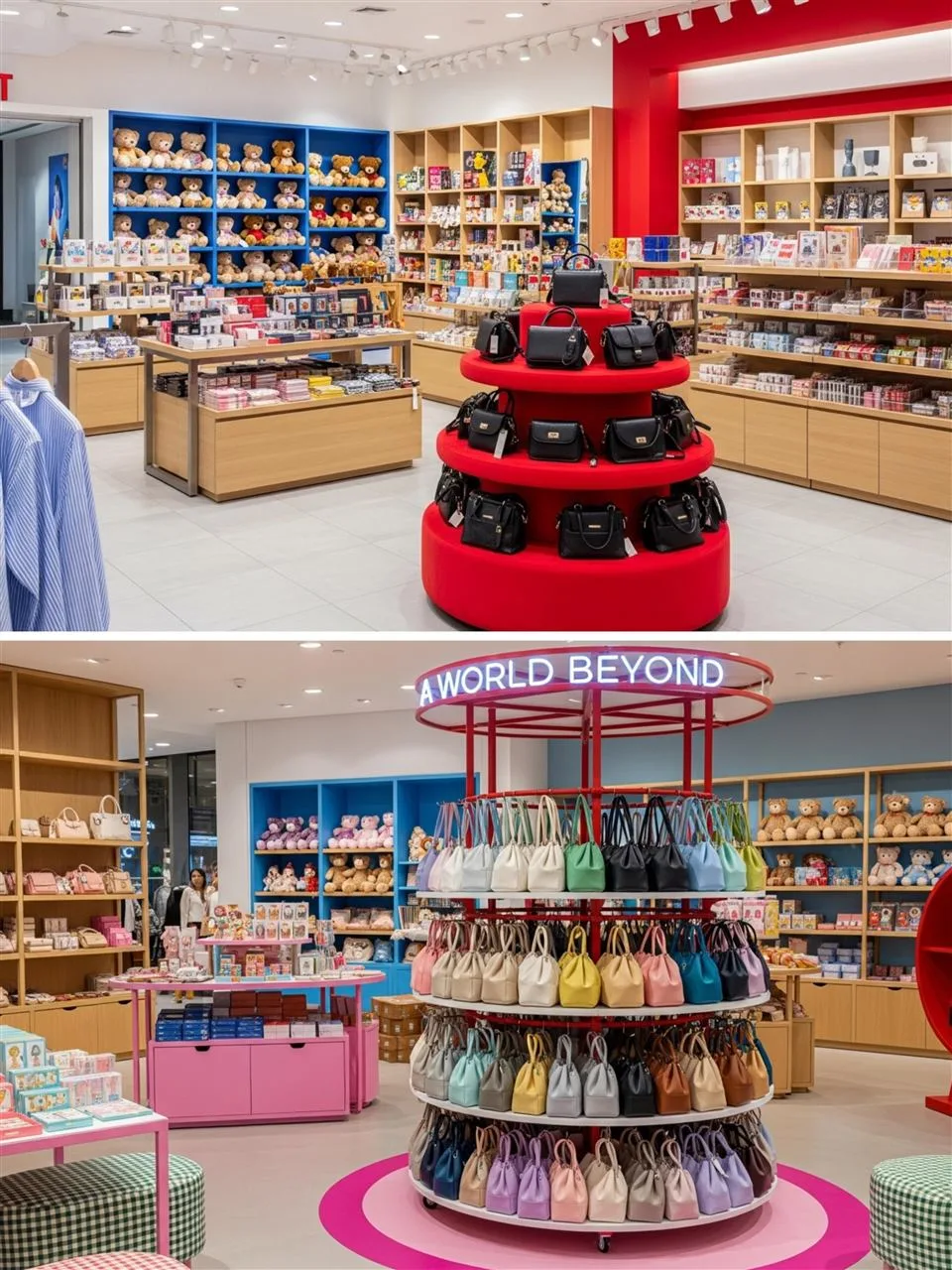 Colorful Round Retail Displays for Seasonal Collections — reference view 5 of 7